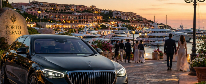 Costa Smeralda events in May with chauffeur service in Porto Cervo marina